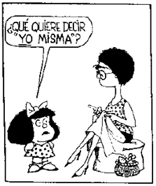 Mafalda preguntando
